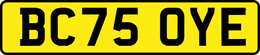 BC75OYE