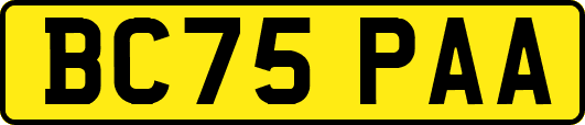 BC75PAA