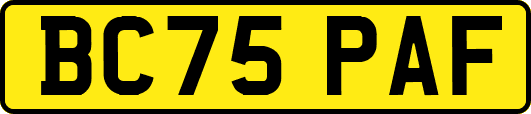 BC75PAF
