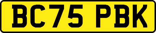 BC75PBK