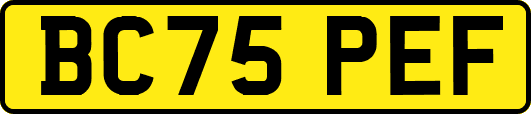 BC75PEF