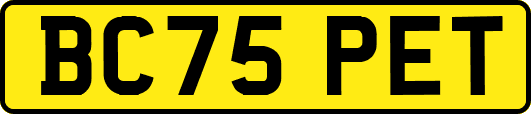 BC75PET