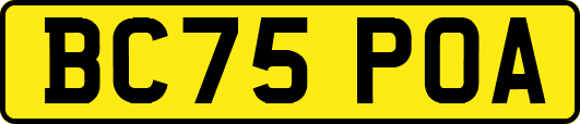 BC75POA