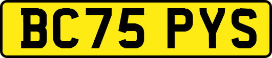 BC75PYS