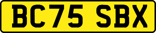 BC75SBX