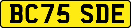 BC75SDE