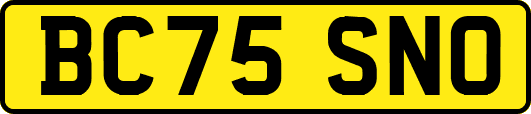 BC75SNO