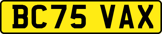 BC75VAX