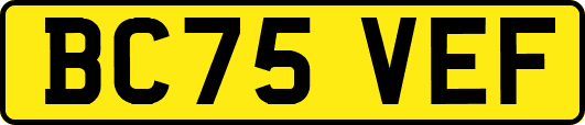 BC75VEF