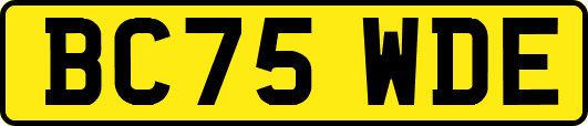 BC75WDE