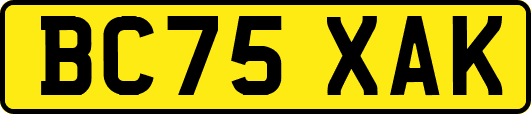 BC75XAK