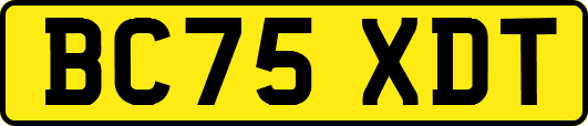 BC75XDT
