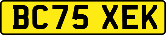 BC75XEK