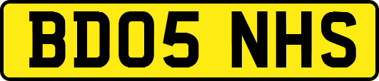BD05NHS
