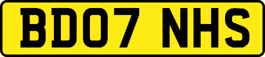 BD07NHS