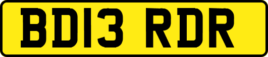 BD13RDR