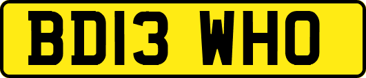 BD13WHO
