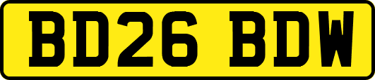 BD26BDW