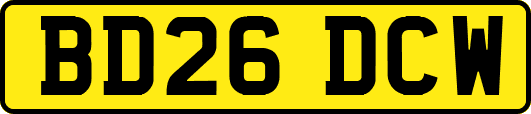 BD26DCW