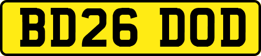 BD26DOD