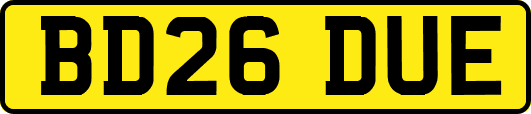BD26DUE