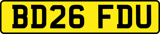 BD26FDU