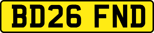 BD26FND