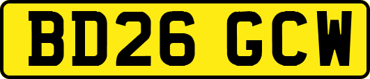 BD26GCW