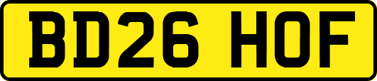 BD26HOF