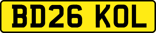 BD26KOL