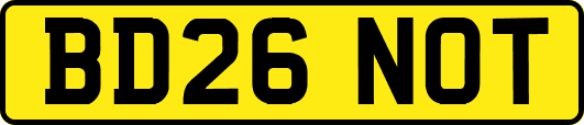 BD26NOT