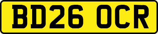 BD26OCR