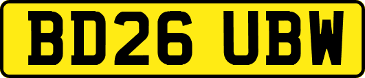 BD26UBW