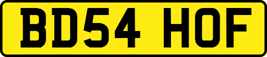 BD54HOF
