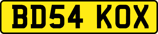 BD54KOX