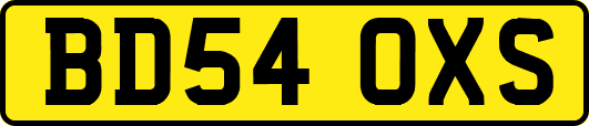BD54OXS