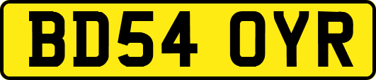 BD54OYR
