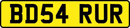 BD54RUR