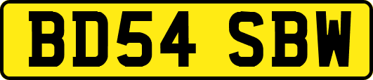 BD54SBW