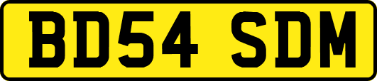 BD54SDM