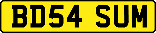 BD54SUM