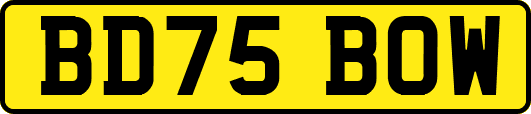 BD75BOW