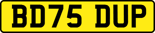 BD75DUP