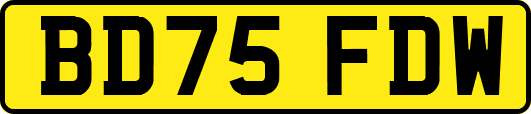 BD75FDW
