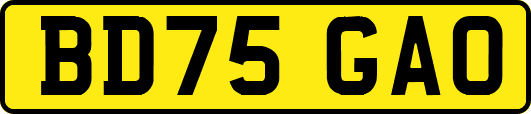 BD75GAO