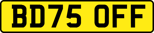 BD75OFF