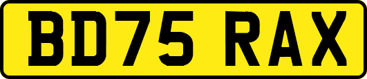 BD75RAX