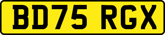 BD75RGX