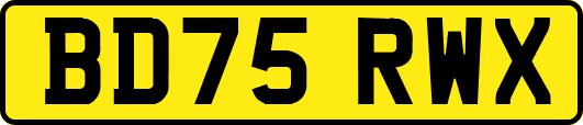 BD75RWX