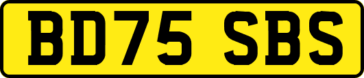 BD75SBS